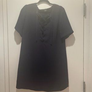 Club Monaco Lace Up Dress